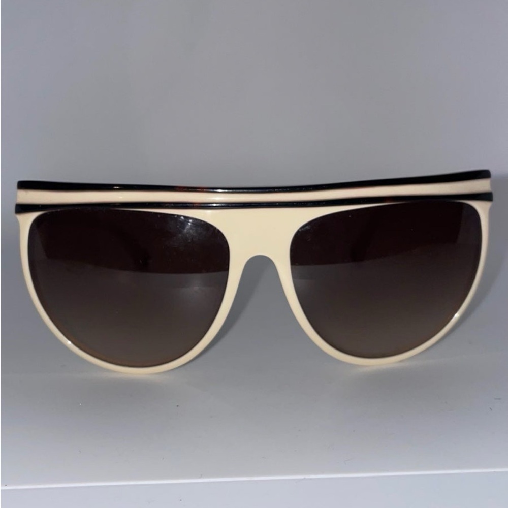 Dolce & Gabbana Cream and Black Sunglasses